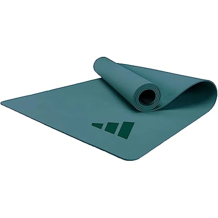 adidas Performance Yogamatte Adidas Premium Yogamatte, 5mm, strapazierfähig und rutschfest, schwarz – Bild 7