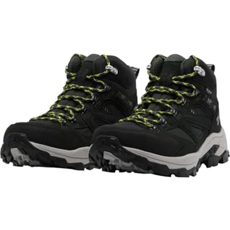 Jack Wolfskin Vojo Tour Texapore Mid, Herren Wanderschuhe, wasserdicht, atmungsaktiv, Schwarz, Größe 43 – Bild 7