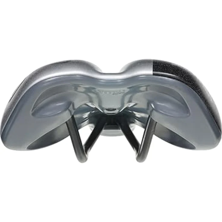 Selle Italia S5 Superflow, Unisex Fahrradsattel in Schwarz, 282 x 136 mm, Sportouring, 325g – Bild 4