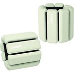 TopEsct Verstellbare Handgelenkgewichte – Set mit 2 Stück (je 0,9 kg) | Langlebiges tragbares Handgelenk- und Knöchelgewichte für Yoga, Tanz, Barre, Pilates, Cardio, Aerobic, Walking (Olivgrün)