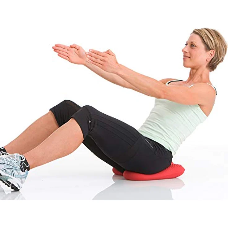 TOGU Balance Pad Senso Venentrainer - Geringe Höhe für Trittsicherheit & Stabilität, individuell belüftbar, zusammenklappbar, blau – Bild 4