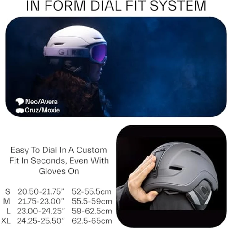 Giro Neo MIPS Skihelm Snowboardhelm mit In-Mold-Aufbau und Thermostat-Belüftung, Matte Glacier Green – Bild 5