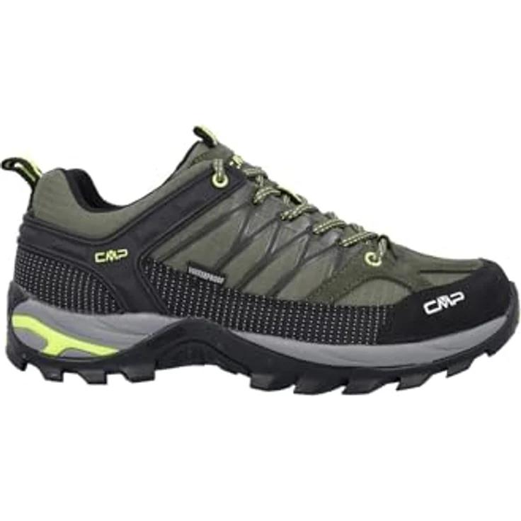 CMP Rigel Low Wanderschuh, wasserfester Bergschuh mit EVA-Zwischensohle und FullOn GRIP Sohle, schwarz – Bild 3
