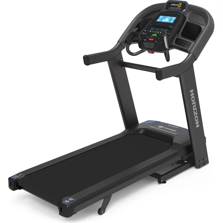 Horizon Fitness 7.4AT, Laufband mit großer Lauffläche und Bluetooth-Konnektivität für HIIT