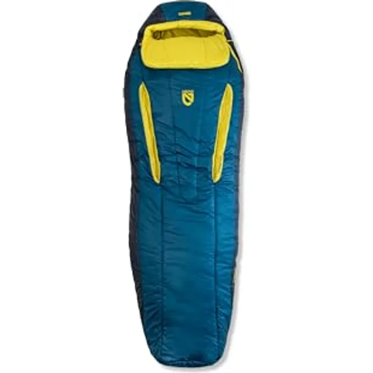 Nemo Equipment Forte Endless Promise, Schlafsack (208 cm) mit recycelbarem Material, Primaloft RISE Füllung und Thermo Gill Ventilationssystem, für Seitenschläfer geeignet