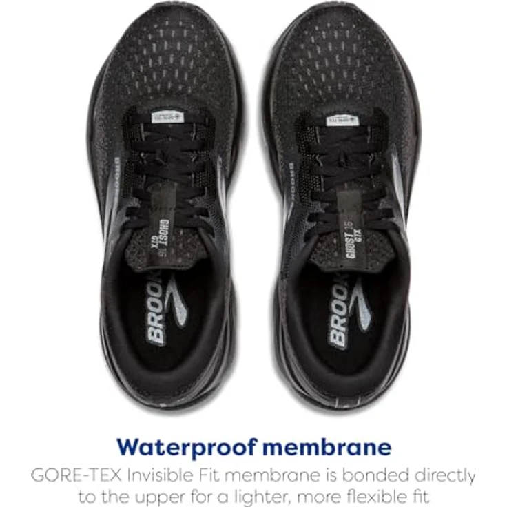 Brooks Ghost 16 GTX, Herren Laufschuhe mit GORE-TEX Membran, wind- und wasserdicht, 42.5 EU – Bild 4