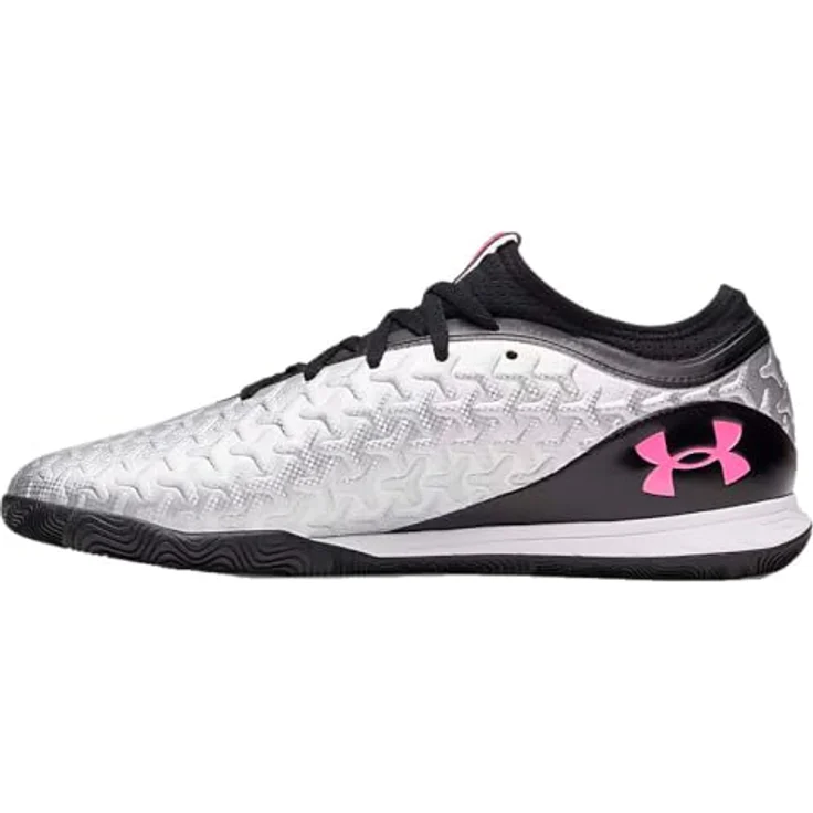 Under Armour UA Magnetico Select 6 IN Fußballschuhe, Hallenschuhe mit Charged Cushioning®, Schwarz, Größe 11.5/13 – Bild 3