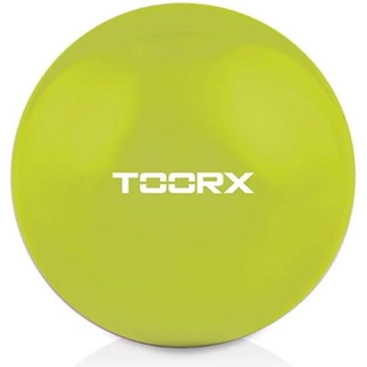 Toorx Toning Ball 1 Kg, Fitnessball für Pilates und Rehabilitation, grün