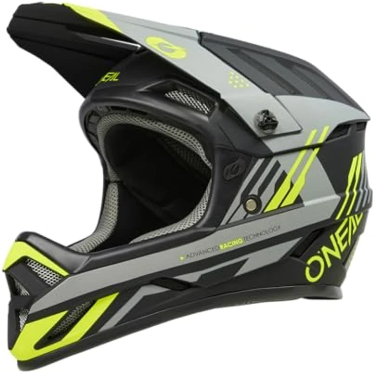 Oneal BACKFLIP Helmet STRIKE V. 23 black/neon yellow 61 - 62 cm – Bild 2