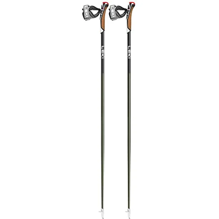Leki Flash Carbon, Wanderstock mit 120 cm Länge aus leichtem Carbon, ideal für Nordic Walking – Bild 2