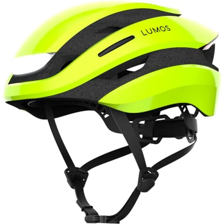 Lumen Labs Lumos Ultra Mips Fahrradhelm, Lime Green S, integrierte Blinker und Beleuchtung, leicht mit 370 g, USB-C Aufladung – Bild 1
