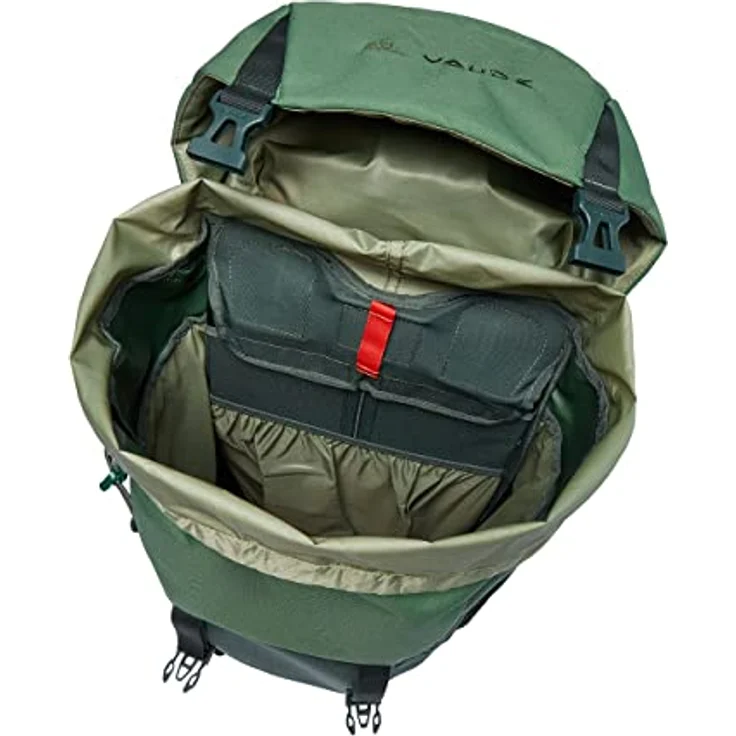 VAUDE Jura 32 - Wanderrucksack mit Rückenbelüftung und Regenhülle - 32 Liter, schwarz – Bild 4