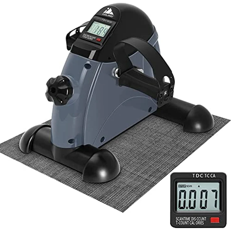 EVOLAND Mini Fitnessrad für zu Hause Arm- und Beintrainer Fitnesstrainer Sportgerät Heimtrainer – Bild 1