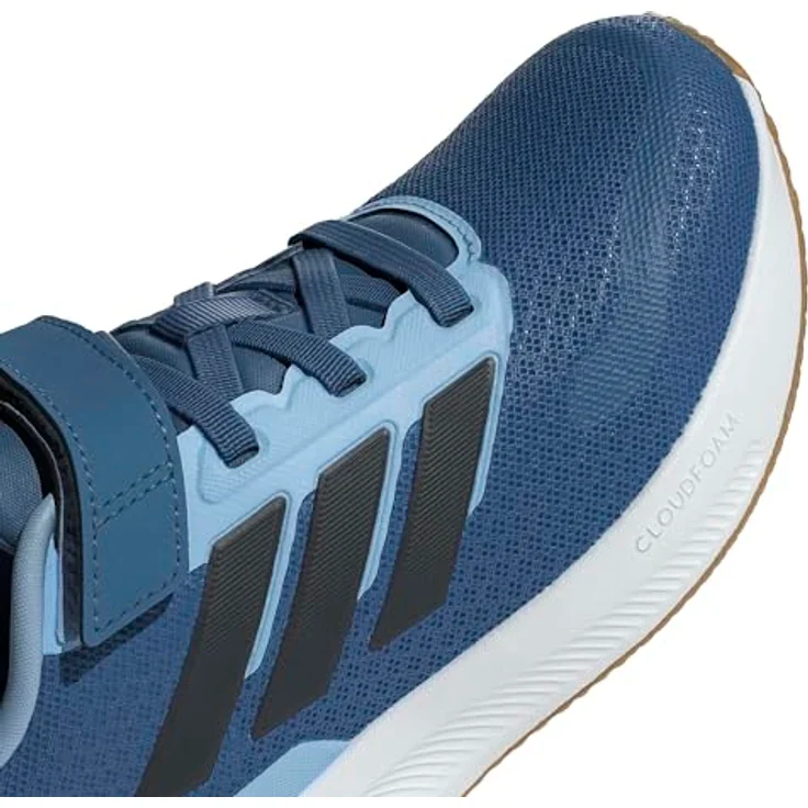 Adidas Runfalcon 5 Kids Schuh, leichter Laufschuh zum einfachen An- und Ausziehen, schwarz – Bild 5