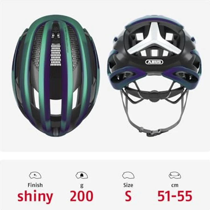 Abus AIRBREAKER Fahrradhelm – Bild 4