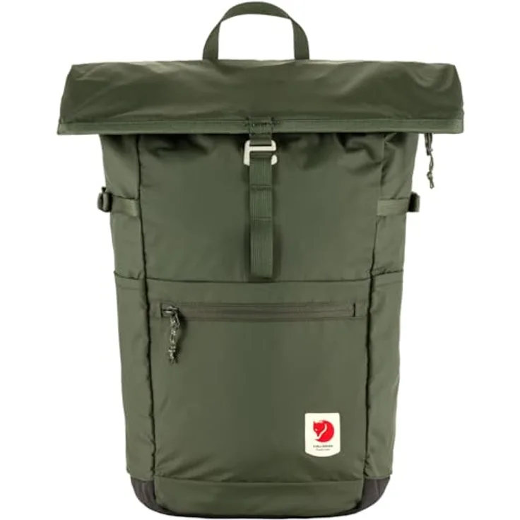Fjällräven High Coast Foldsack 24, Wanderrucksack aus 100% Nylon, 45 cm, mountain green