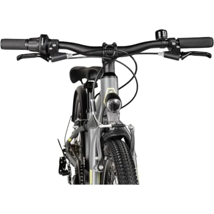 Axess Kinderfahrrad Stipe 20 Street, 7-Gang Kettenschaltung mit Shimano Tourney RD-TY202, V-Brake, Straßenausstattung schwarz/grau – Bild 3