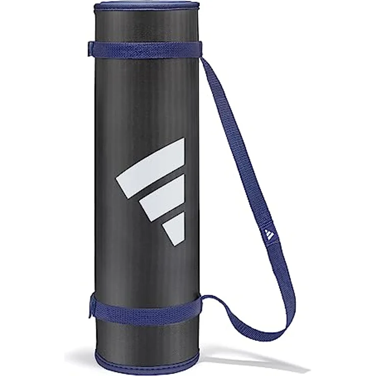 adidas Trainingsmatte, 10 mm reaktive Dämpfung, geschlossenzellige Technologie, strapazierfähig, 183 cm Länge, 61 cm Breite, schwarz – Bild 5