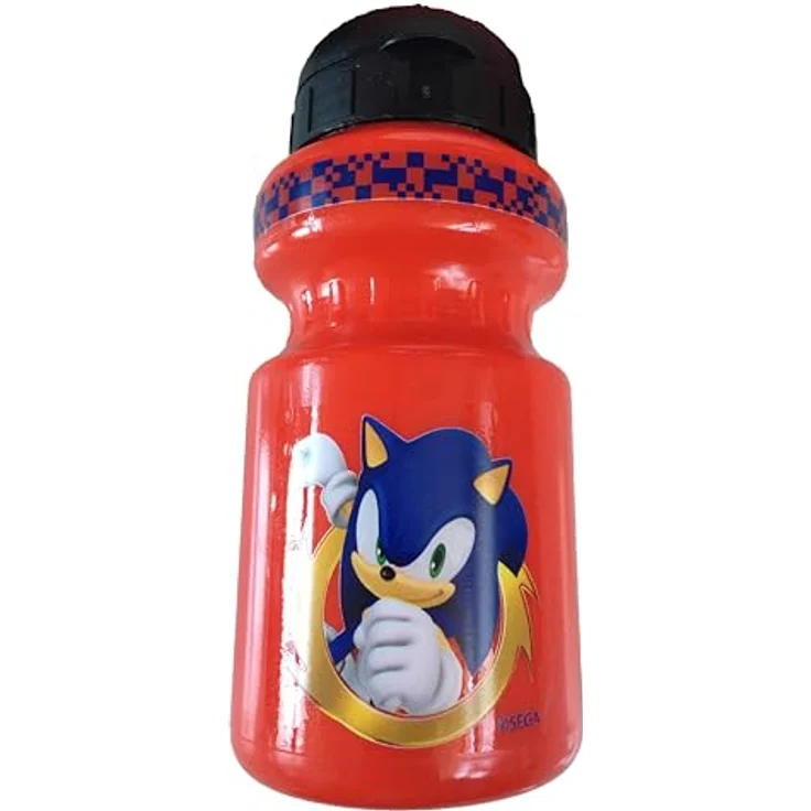Dino Kinderfahrrad Sonic, 1 Gang, mit Stützrädern, Trinkflasche und Frontschild, blau – Bild 8