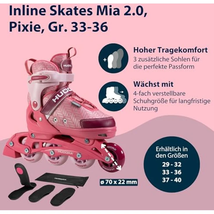 Hudora, Inline Skates, (33, 34, 35, 36) – Bild 2
