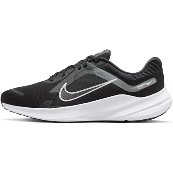 Nike Quest 5, Neutraler Laufschuh mit Dämpfung, Black Smoke Grey/Dark Smoke Grey/White, EU 38.5 – Bild 1