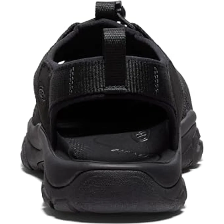 KEEN Newport H2 Herren Wandersandalen, Gummi-Laufsohle mit multidirektionalem Stollenmuster, Black/Steel Grey, Größe 40.5 – Bild 4