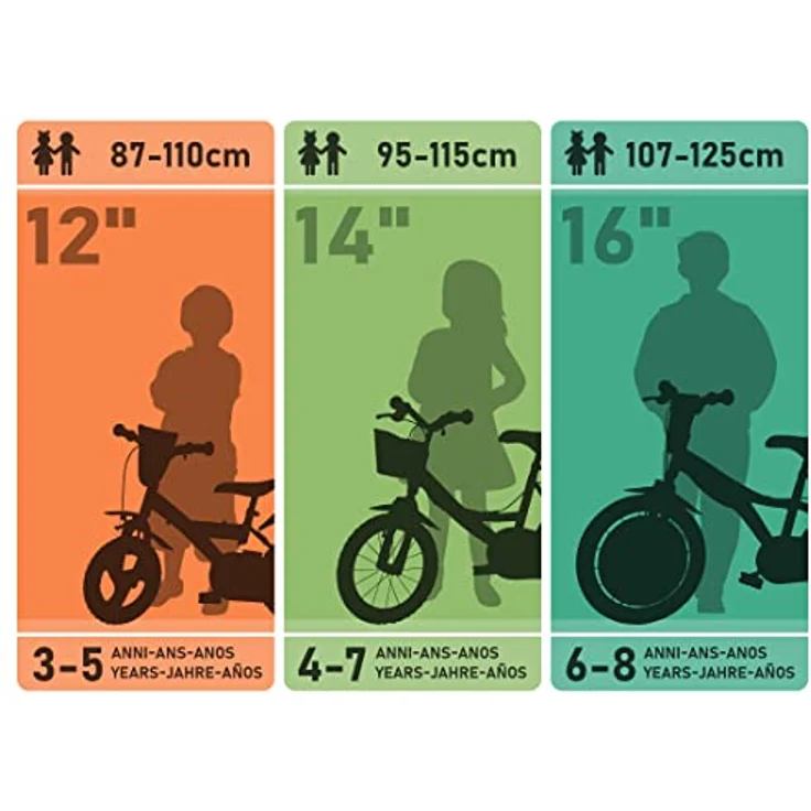 Dino Bikes Kinderfahrrad Little Heart 16 Zoll inkl. Puppensitz, Korb und Stützräder - Preisvergleich – Bild 5