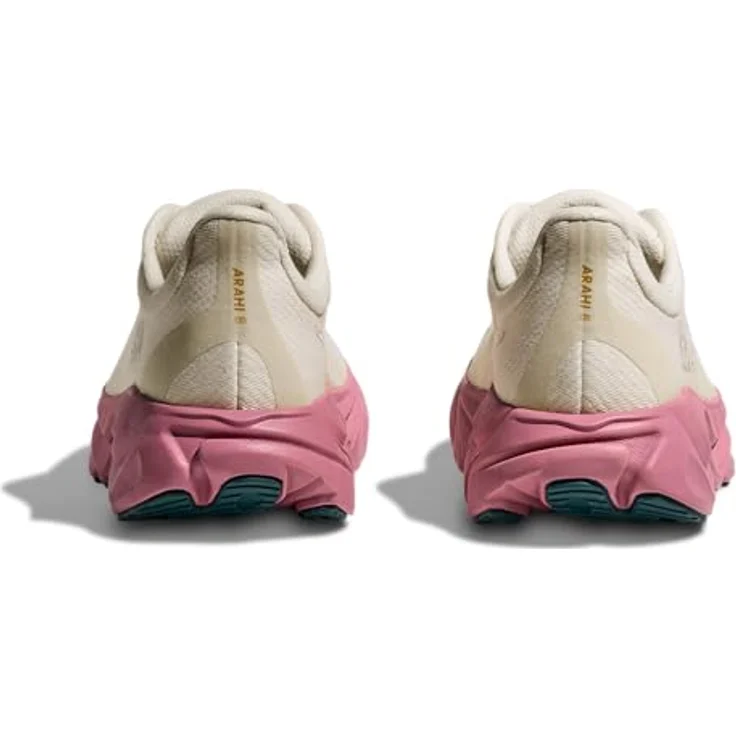 Hoka W Arahi 8, Stabiler Laufschuh mit H-Frame-Technologie, alabaster/lingonberry, Größe: 8 – Bild 2