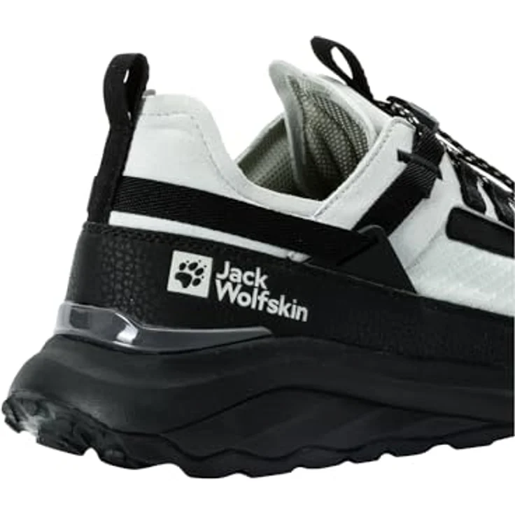 Jack Wolfskin Dromoventure Athletic Low M, Herren Wanderschuhe mit dämpfender EVA-Mittelsohle, Weiss – Bild 4