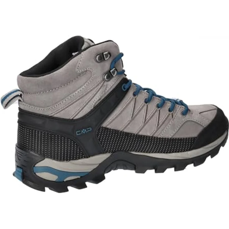 Campagnolo CMP Rigel Mid, Wanderschuhe Herren, grau, Größe 44, Leder/Textil, Schnürer – Bild 7
