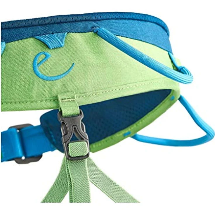 EDELRID Allround Klettergurt Jay LLL Sitzgurt, verstellbare Beinschlaufen, Tasche am Hüftgurt, Green Pepper – Bild 3