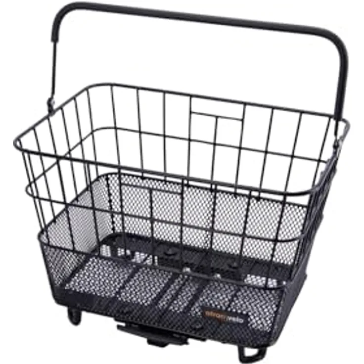 Atran Velo AtranVelo Bring M AVS Vorderradkorb, Schwarz, 21 l Volumen, 28 x 30 x 31 cm, inkl. AVS Systemadapter