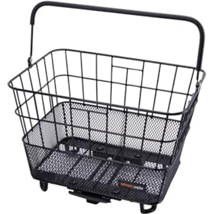Atran Velo AtranVelo Bring M AVS Vorderradkorb, Schwarz, 21 l Volumen, 28 x 30 x 31 cm, inkl. AVS Systemadapter – Bild 1