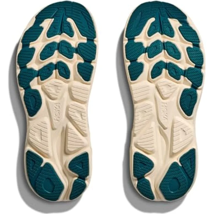 Hoka One One W Clifton 10, Leichter Laufschuh mit Atmungsaktivem Mesh-Obermaterial und Dämpfungstechnologie, Birch / Alabaster, Größe 38 – Bild 4