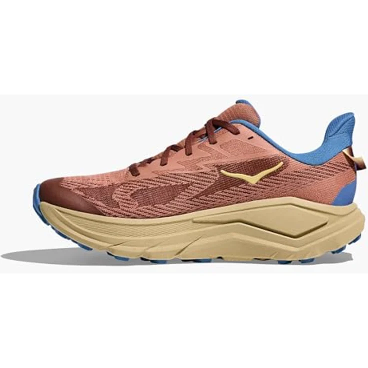 HOKA Challenger 8 M, Herren Trail-Running Schuhe, atmungsaktives Obermaterial, Regular Fit, Gummisohle, Braun, EU 46 US 11.5 – Bild 3