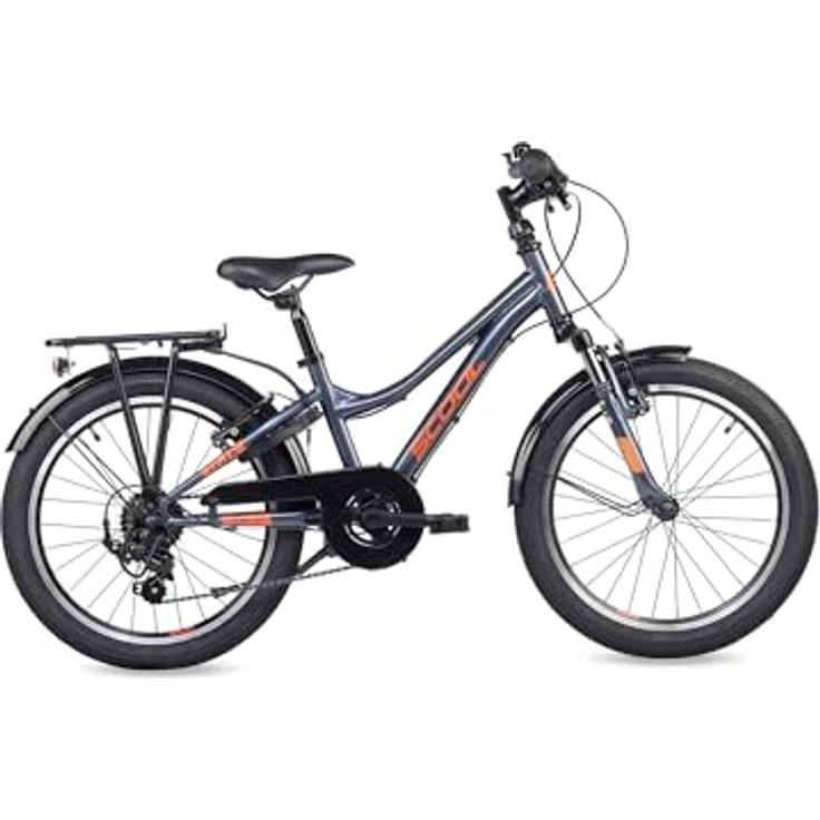 S’COOL troX Kinderfahrrad, 6 Gang Shimano Kettenschaltung, ideal für Schule und Freizeit, farbenfrohes Design – Bild 1