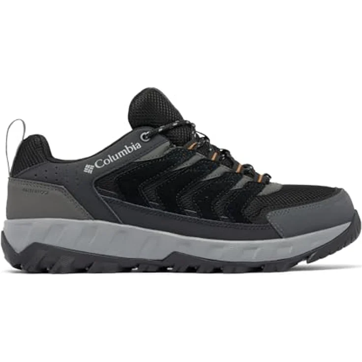 Columbia Strata Trail™ Low Wp, Herren Wanderschuhe mit wasserdichter Konstruktion, Schwarz, Größe 43.5 – Bild 7