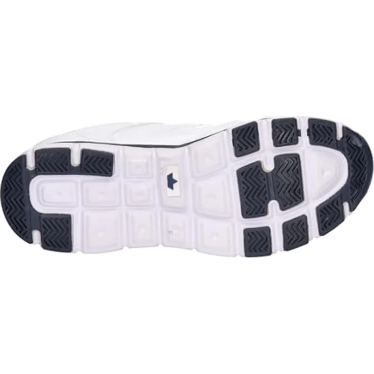 Lico Lionel V, Herren Laufschuhe mit Klettverschluss, Weiß, flexibler Gummiaußensohle und komfortablem Volltextilfutter – Bild 6