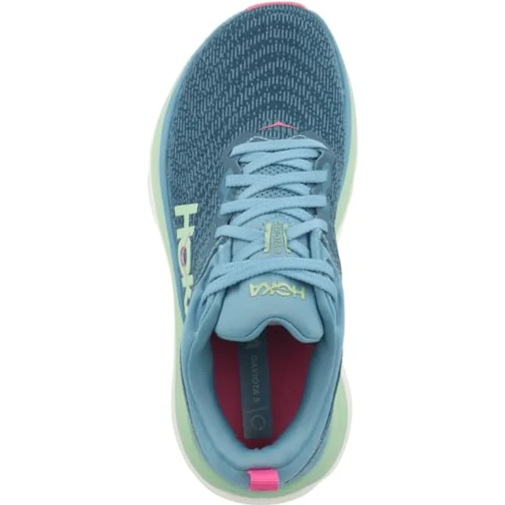 Hoka Gaviota 5, Damen Laufschuhe mit Active Foot Frame-Technologie und atmungsaktivem Jacquard-Obermaterial, Blau, 40 2/3 – Bild 2