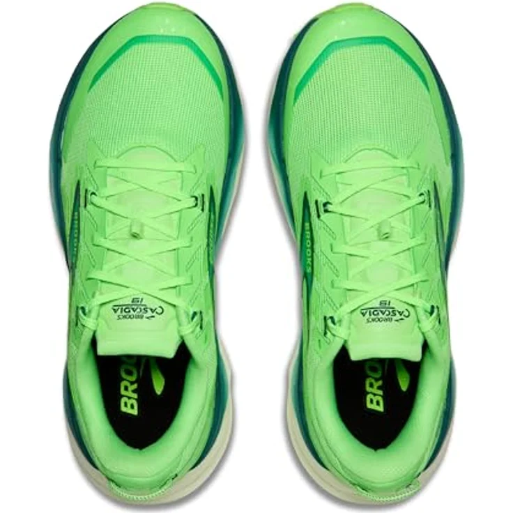 Brooks CASCADIA 19 Men, Trailrunning-Laufschuhe in grün, Größe US 9.5 - EU 43 - CM 27.5 - UK 8.5 – Bild 4