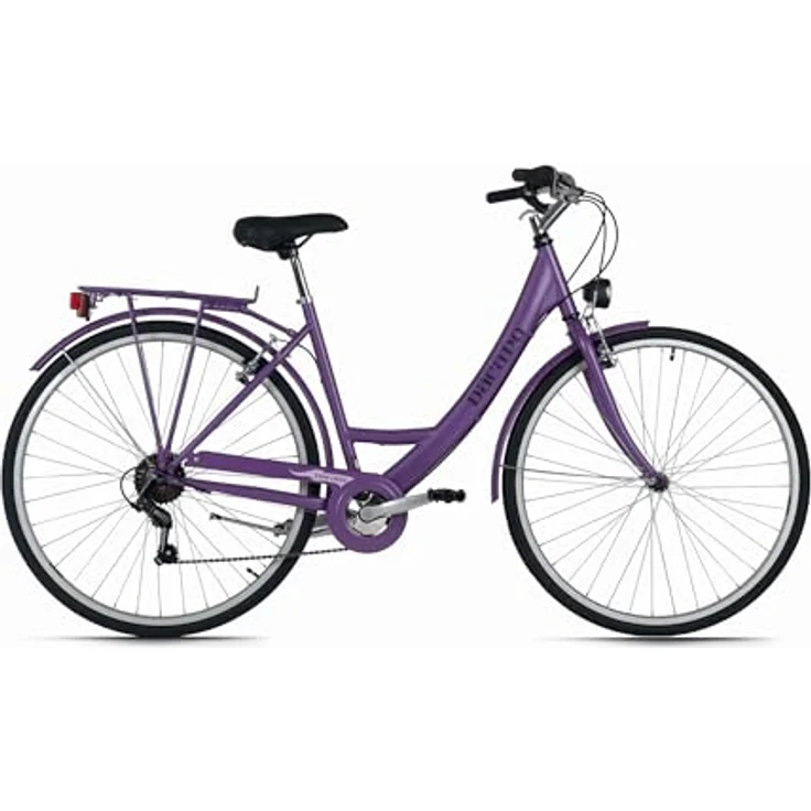 DaCapo Damenfahrrad Toscana 28'', 6 Gänge, RH 48 cm, elegantes Design mit hellen Reifen und StVZO Beleuchtung – Bild 1