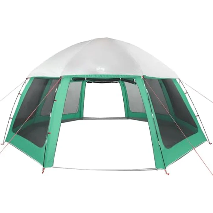 vidaXL Poolzelt, wasserdicht und winddicht, mit abnehmbarem Überzelt, leicht und tragbar, ideal für Camping und Partys, 13.85 kg – Bild 6