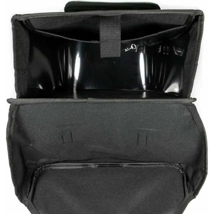 Haberland Einzeltasche "Safe", abschließbare Gepäckträgertasche, 16 l, wasserabweisend, schwarz – Bild 5