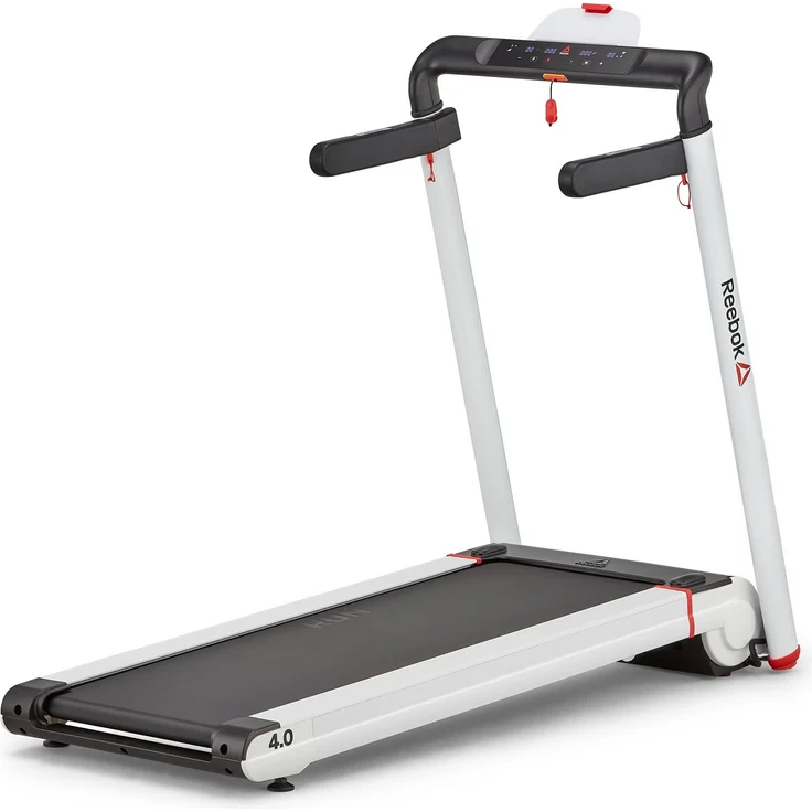 Reebok Laufband i-Run 4.0, Ultra-Kompakt Faltdesign, Tablet-/Handyhalterung, bis 16 km/h, klappbar