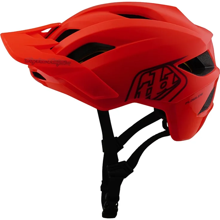 Troy Lee Designs Flowline MIPS Helm, Velohelm für Mountainbiking, infra red, XL/XXL | 60-63cm