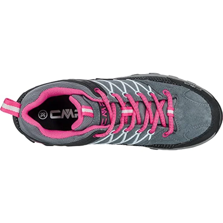 CMP Campagnolo Rigel Low Trekking WP Schuhe, Damen, wasserdicht mit Clima Protect® Membran, Ortholite® Einlegesohle, EVA Dämpfung, Grau, Größe 39 – Bild 5