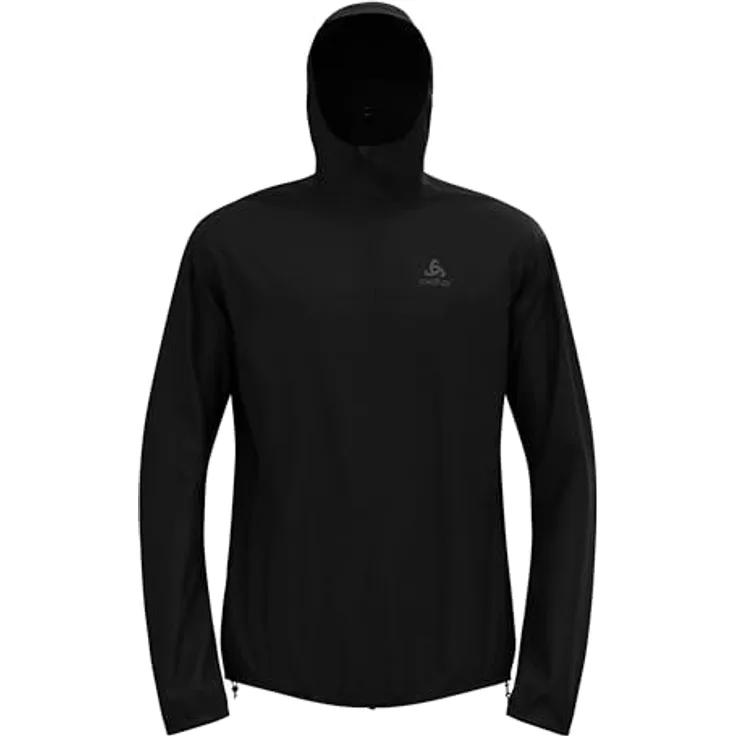 Odlo X-Alp Performance Knit Laufjacke, Herren, Wasserdicht, Atmungsaktiv, Farbe: Schwarz, Größe:M