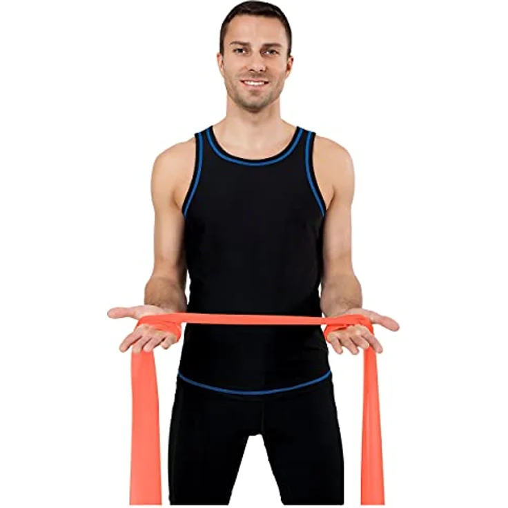 Sanctband Trainingsband 5,5m Pfirsich - extra leicht, hypoallergen, puderfrei, langlebig – Bild 4