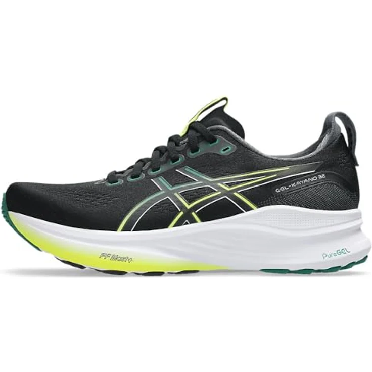 ASICS Performance Gel-Kayano 32, Herren Laufschuhe mit FF BLAST™ PLUS Foam-Mittelsohle, adaptivem 4D GUIDANCE SYSTEM™, Schwarz, Größe 41.5 – Bild 1