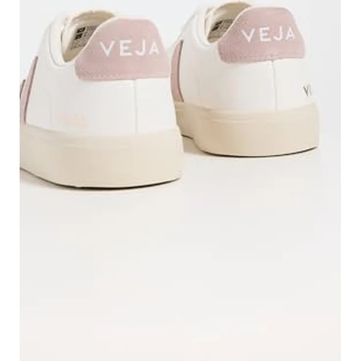 Veja Campo Chromefree, Laufschuhe aus Leder, weiß-pink, 3 UK - 36 EU - 5 US – Bild 3